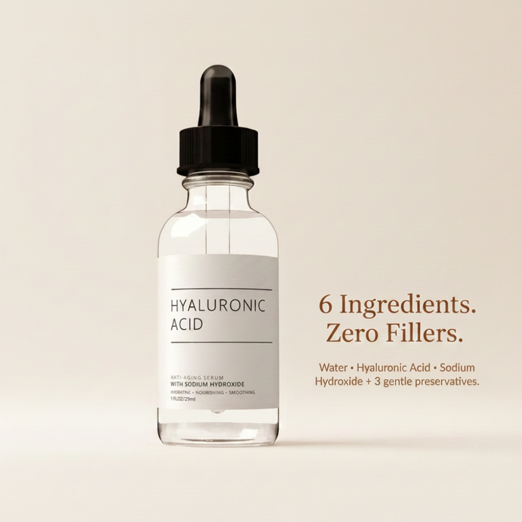 Aurelle Hydrating Serum - 6 ingredients, zero fillers
